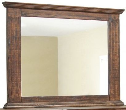 International Furniture Direct Terra Wood Mirror