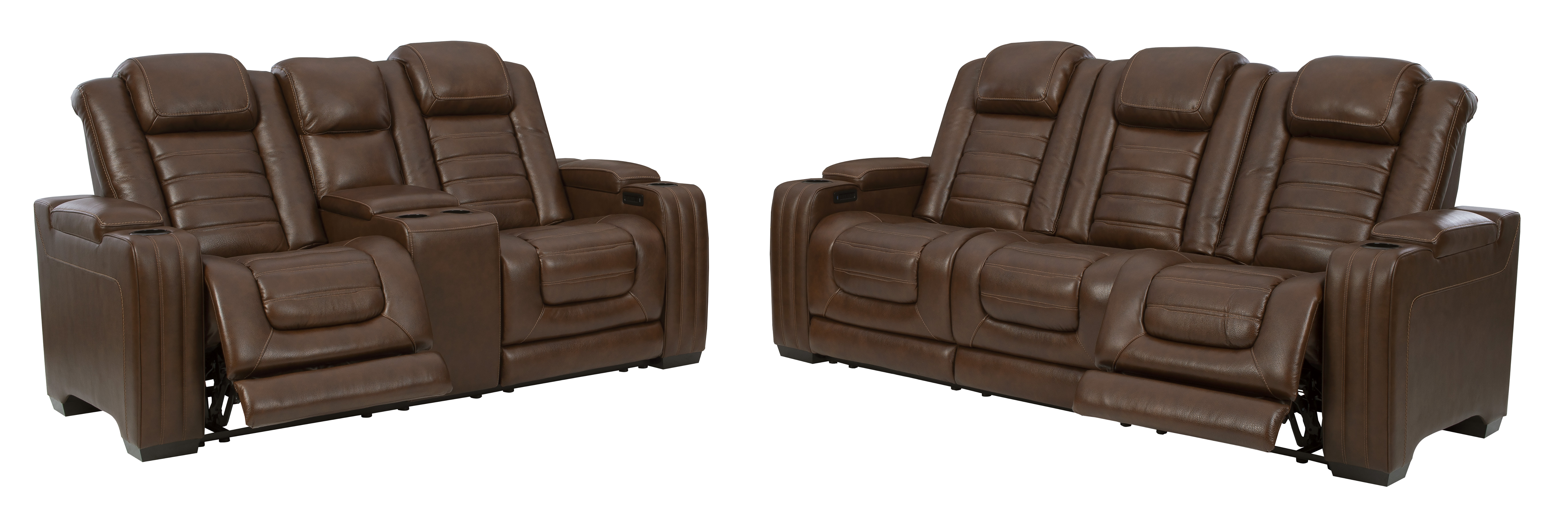 backtrack 3 piece power reclining sectional