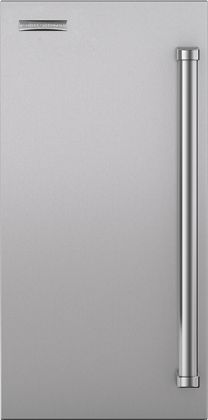Sub-Zero® 15" Stainless Steel Ice Maker Door Panel with Pro Handle