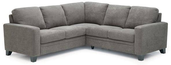 Palliser® Furniture Creighton 2-Piece Gray Sectional