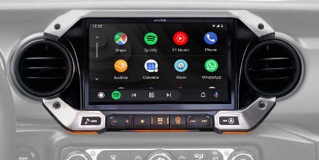 Alpine® X409-WRA-JL 9-Inch Weather-Resistant Navigation System for the New 2018 – Up Jeep® Wrangler and 2020 Jeep® Gladiator 1