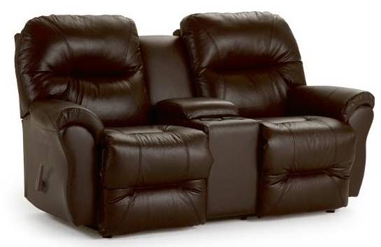 Best® Home Furnishings Bodie Reclining Space Saver Loveseat with Console