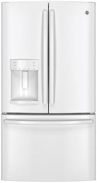 GE® 27.7 Cu. Ft. French Door Refrigerator-White