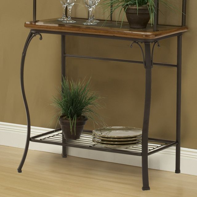 Hillsdale Furniture Lakeview Slate Top Baker's Rack 2