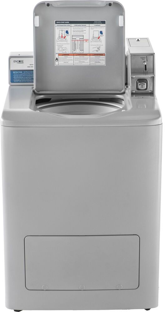 Crossover 2.0 Encore Pro 2.9 Cu. Ft. Silver Grey Top Load Washer-2