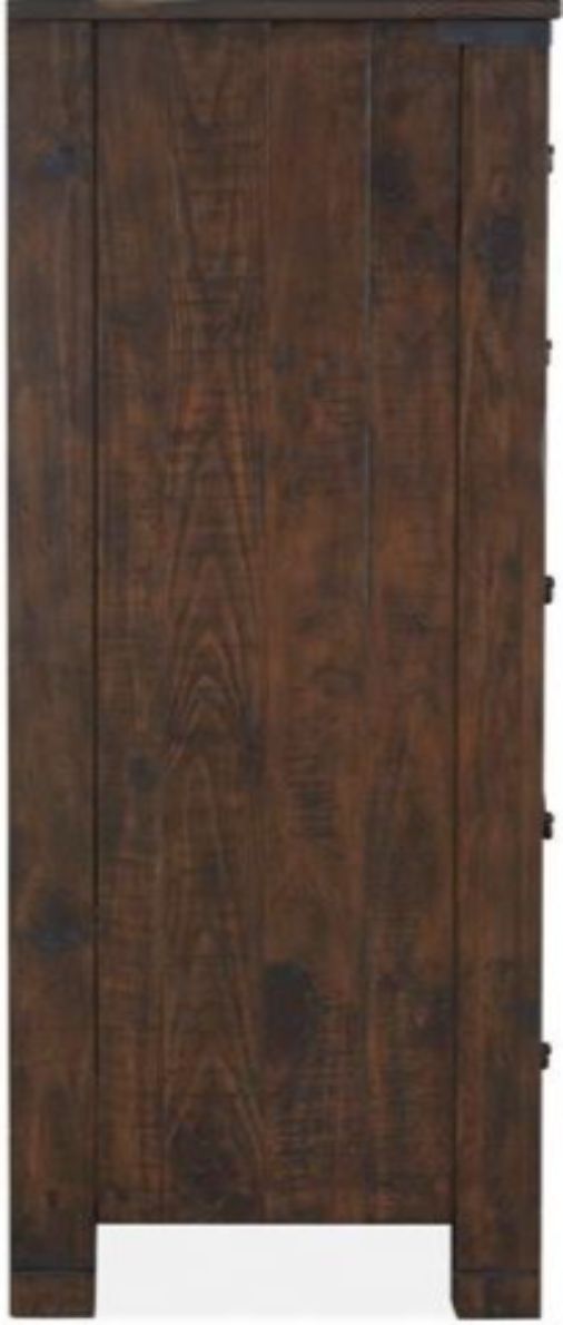 Magnussen Home® Pine Hill Rustic Pine Drawer Chest-2
