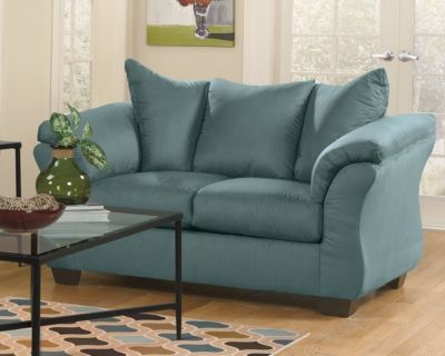 Signature Design by Ashley® Darcy Sky Loveseat 1