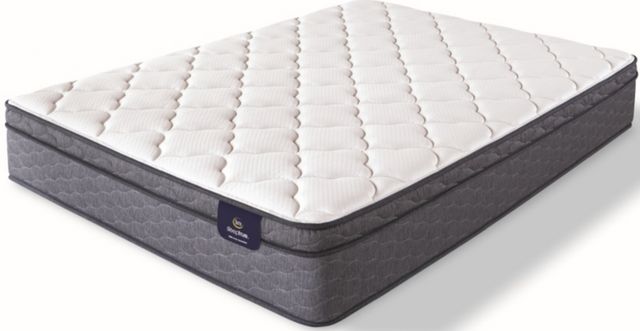 serta sleep true malloy plush euro top mattress