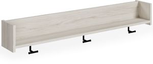 Signature Design by Ashley® Socalle Natural Wall Mounted Coat Rack with Shelf