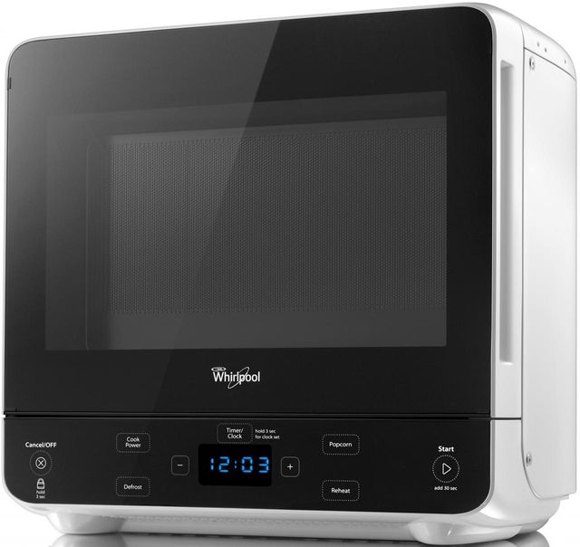 White Countertop Microwave Whirlpool WMC20005YW 0.5 Cu-Ft