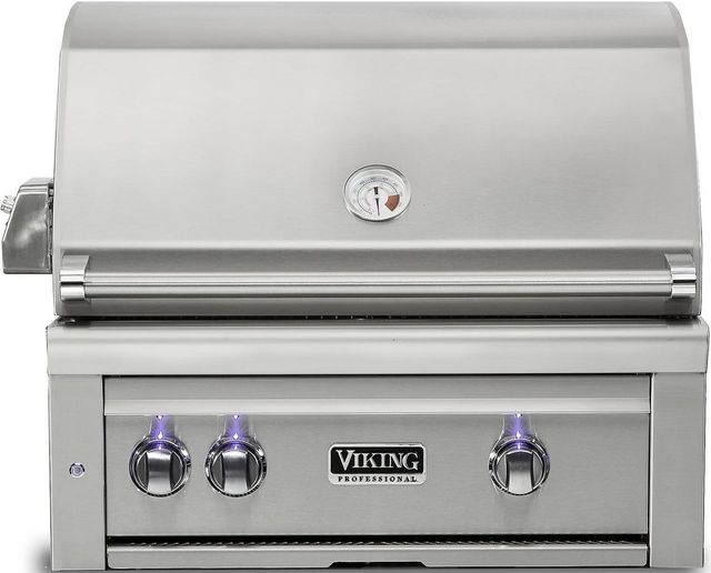 Viking® Professional 5 Series 30" Built-In Grill-Stainless Steel-0