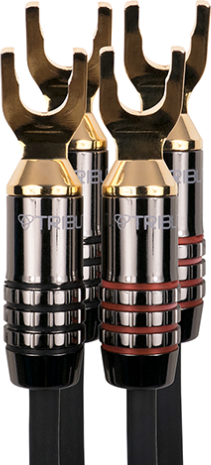 Tributaries® Series 8 8 Ft. Spade Lugs Speaker Cable 2