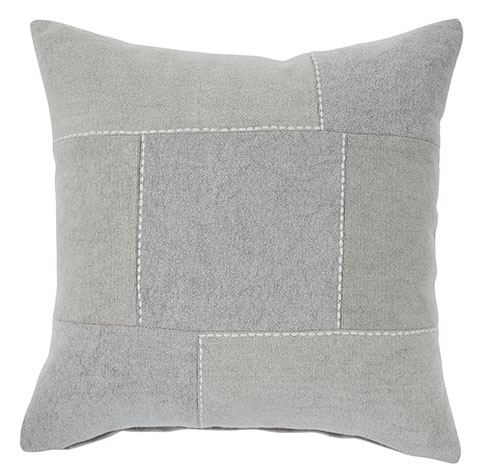 Signature Design by Ashley® Lareina Set of 4 Gray/Cream Pillow