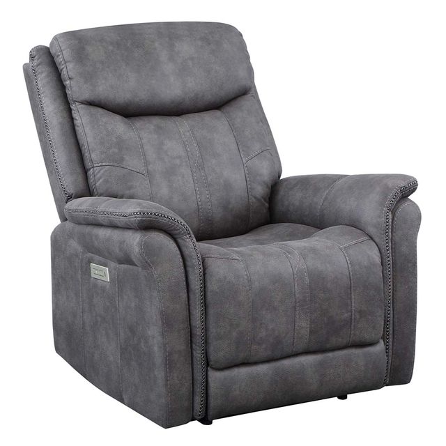 Steve Silver Co. Morrison Stone Power Head and Foot Recliner-0