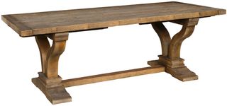Classic Home Alexander Brown Extendable Dining Table