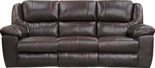 iAmerica Power Triple Recliner Sofa with Drop Down Table