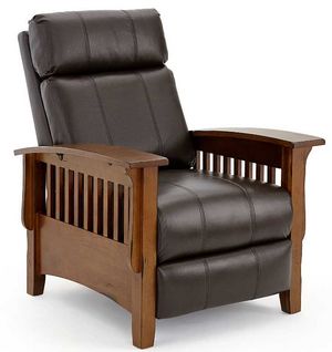 Best® Home Furnishings Tuscan Leather High Leg Power Recliner