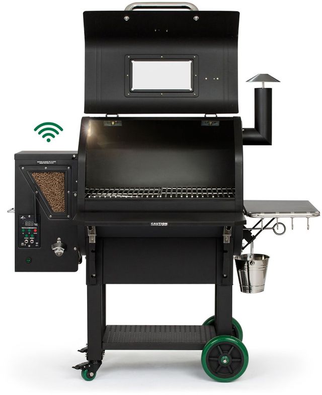 Green Mountain Grills Prime 52" Black Wood Pellets Portable Grill  1