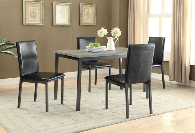 Coaster® Garza 5 Piece Dining Table and Chair Set