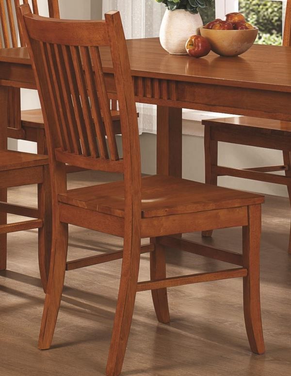 Coaster® Marbrisa Set of 2 Sienna Brown Side Chairs-2