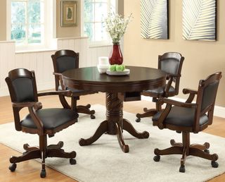 Coaster® Turk 5 Piece 3-In-1 Game Table and Chair Set