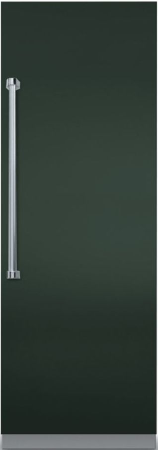 Viking® 7 Series 16.1 Cu. Ft. Blackforest Green Fully Integrated Right Hinge All Freezer with 5/7 Series Panel