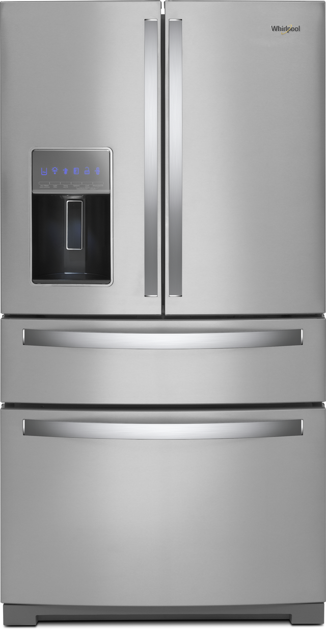 Whirlpool® 26.2 French Door Refrigerator-Fingerprint Resistant Stainless Steel 1