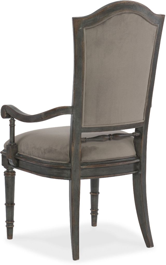 Hooker® Furniture Arabella Gray Upholstered Back Arm Chair 1