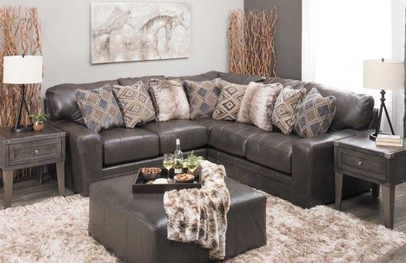 Jackson Furniture Denali Steel 2-Piece Sectional Sofa Set 5
