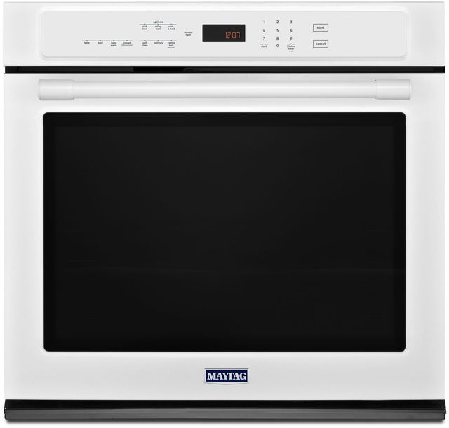 Maytag® 27" Electric Built In Single Oven-White