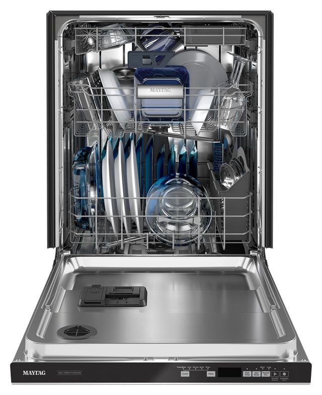 Maytag® 24" Fingerprint Resistant Stainless Steel Built in Dishwasher-2