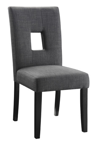 Coaster® Andenne Set of 2 Gray and Black Chairs