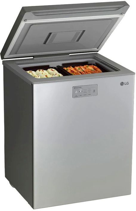 LG 4.5 Cu. Ft. Platinum Silver Compact Refrigerator 8