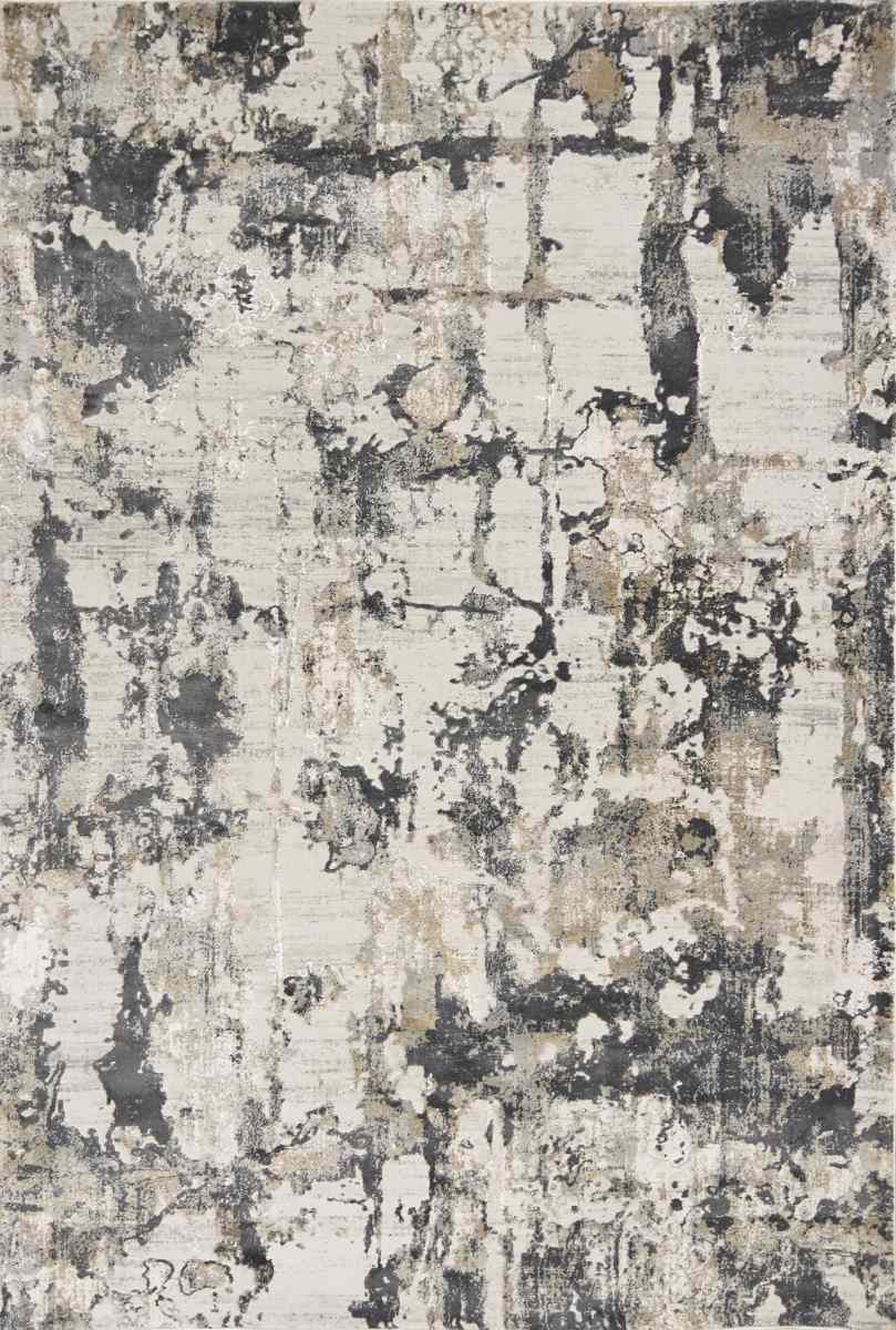 KAS Rugs Generations Grey/Ivory Watercolors 3'x5' Area Rug | Colder's ...