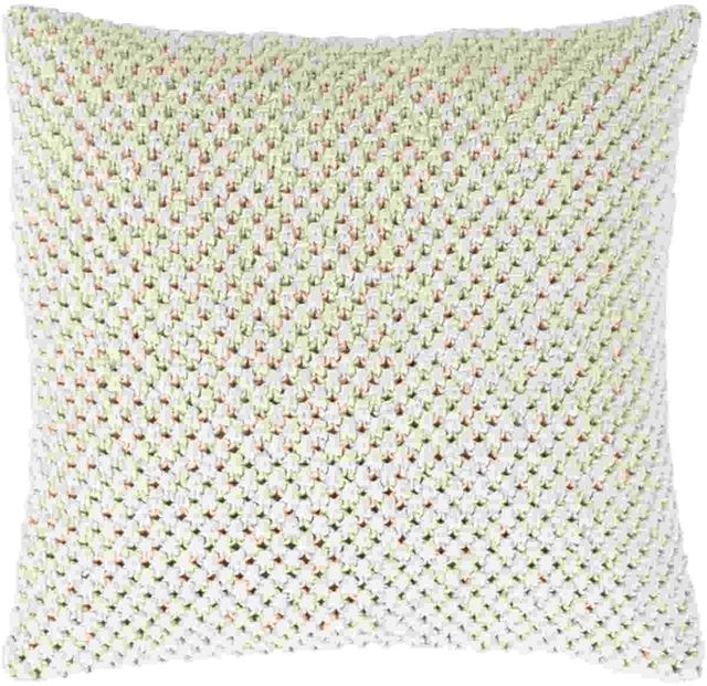 Surya Godavari Cream 20"x20" Pillow Shell with Polyester Insert-0