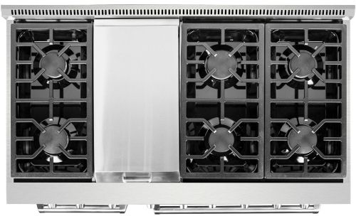 NXR Culinary Series 48" Stainless Steel Pro Style Dual Fuel Range-2