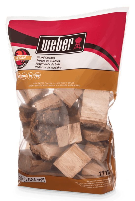 Weber® Pecan Wood Chunks 3