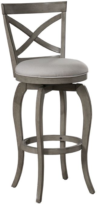 Hillsdale furniture rosabella cheap wood swivel height stool