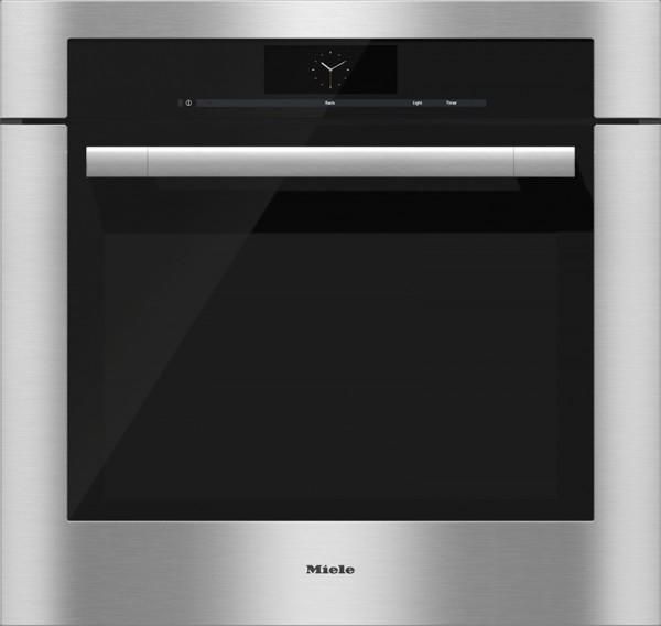Miele H 6780-2 BP ContourLine 30" Clean Touch Steel Electric Single Oven Built In 0
