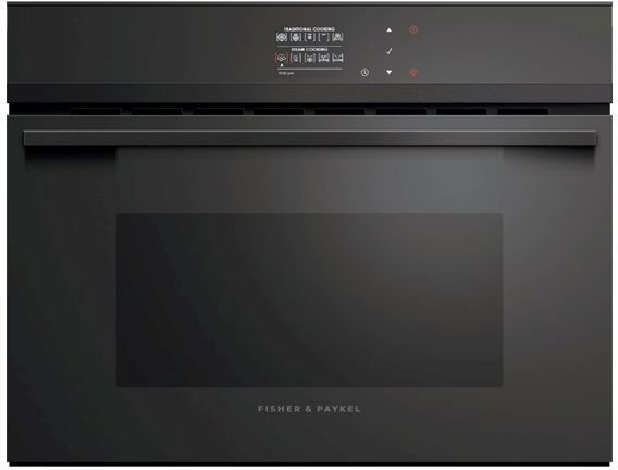 Fisher & Paykel Series 9 24" Black Single Electric Wall Oven