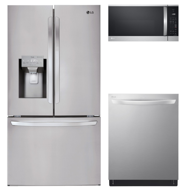 LG 3 Piece Stainless Steel Kitchen Package-0