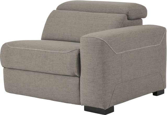 Signature Design by Ashley® Mabton 2-Piece Gray Power Reclining Sectional with Chaise 2