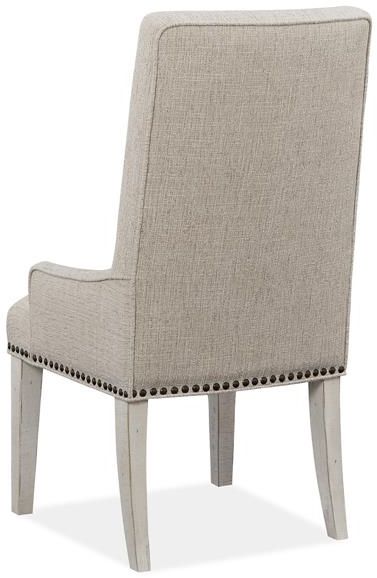 Magnussen Home® Bronwyn Alabaster 2 Count Upholstered Host Side Chairs 3