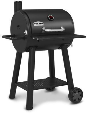 Broil King® Regal™ Charcoal 400 26" Free Standing Grill-Black-1