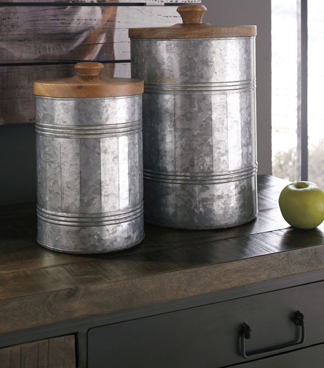 Signature Design by Ashley® Divakar Antique Gray Jar Set 1