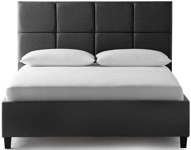 Malouf® Scoresby Charcoal California King Designer Bed 4