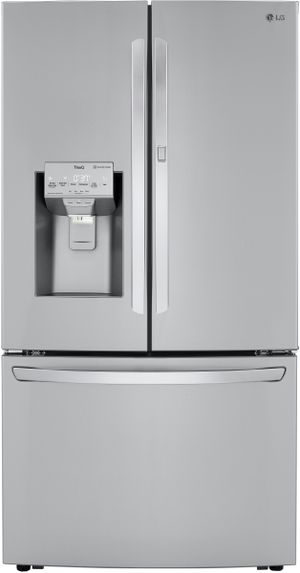 LG 23.5 Cu. Ft. PrintProof™ Stainless Steel Counter Depth French Door Refrigerator
