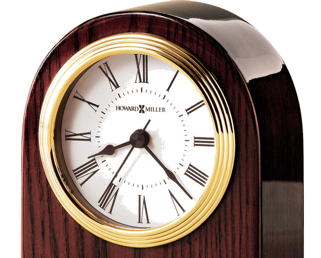 Howard Miller® Carter Rosewood Hall Table Clock 1