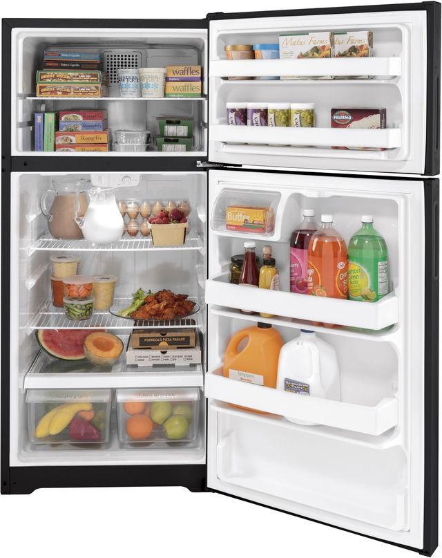 Hotpoint® 15.6 Cu. Ft. Black Top Freezer Refrigerator-HPS16BTNRBB-2