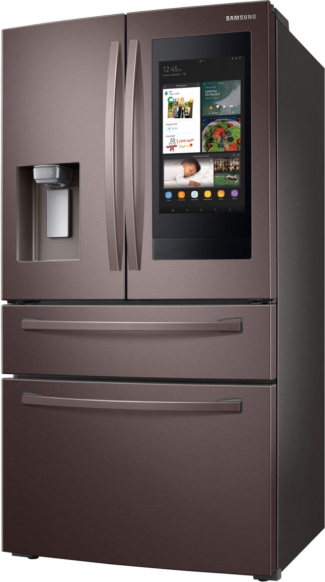 Samsung 27.7 Cu. Ft. Fingerprint Resistant Tuscan Stainless Steel French Door Refrigerator 7